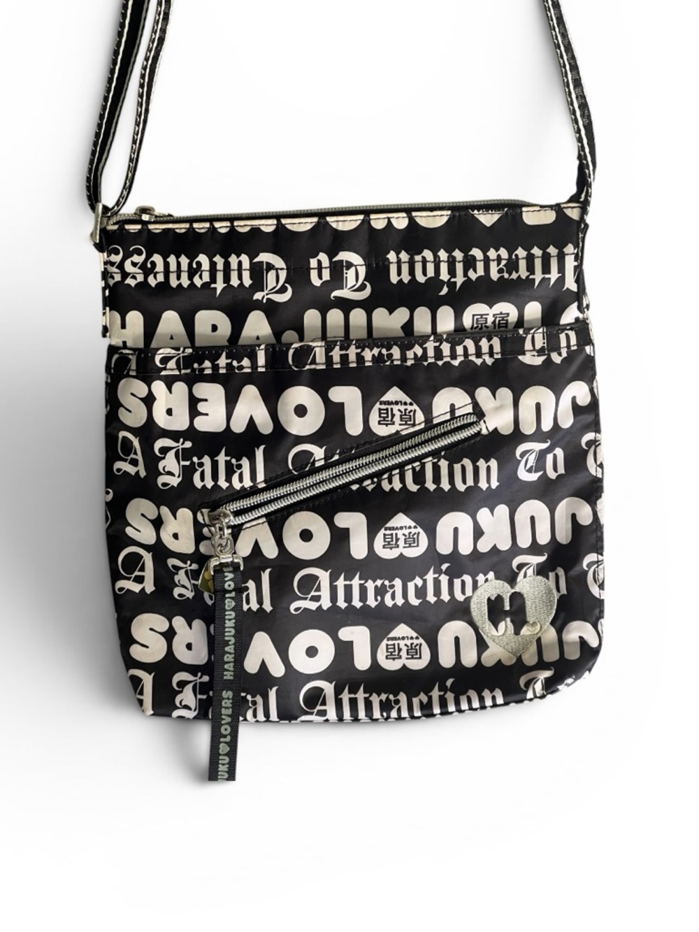 Harajuku Lovers Crossbody Messenger Bag - Gwen Stefani & LeSportsac Collab
